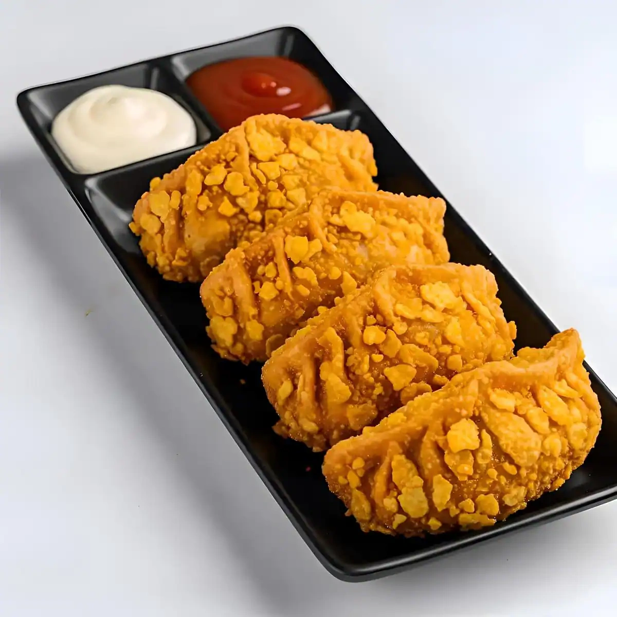 Cheese Corn Kurkure Momos [8 pieces]
