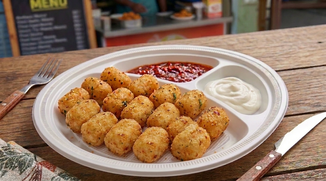 Chilli Garlic Potato Shots [12 Pieces]