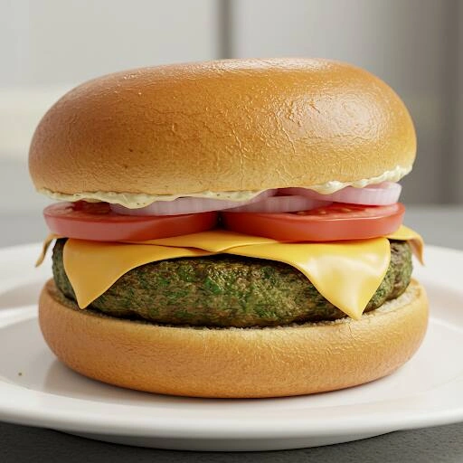 Crispy Masala Crunch Burger