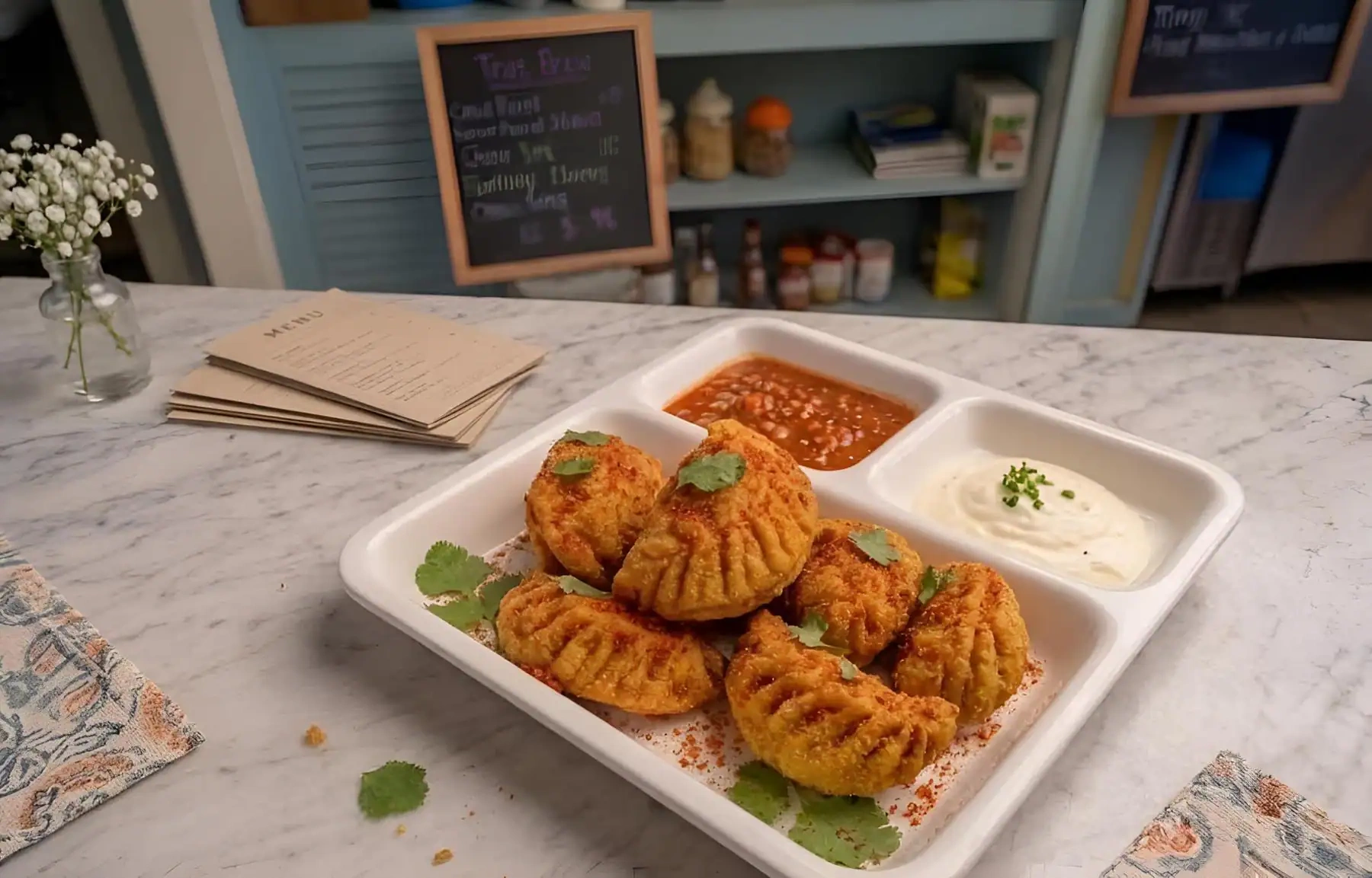 Paneer Kurkure Momos [8 Pieces]